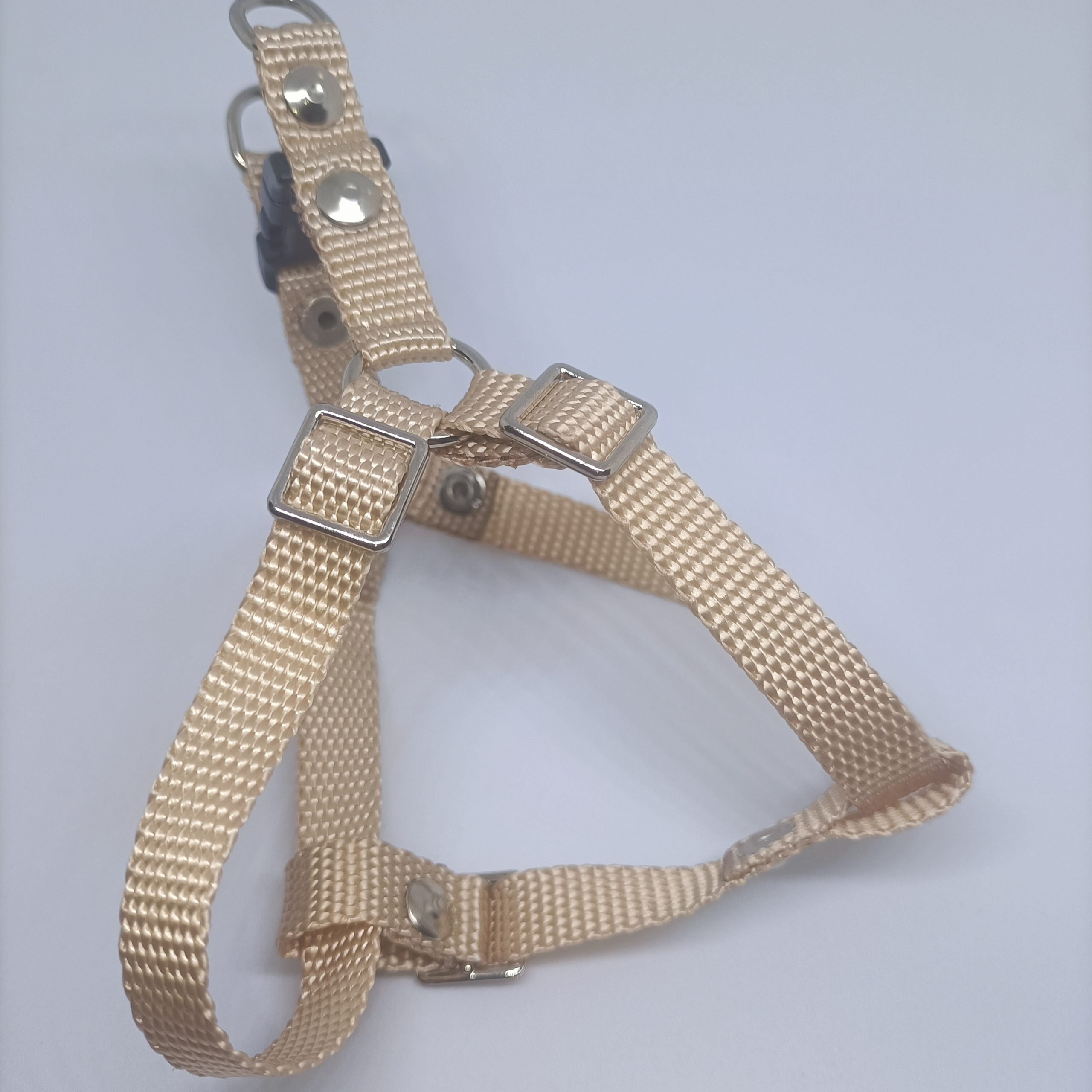 Szelki dla psa 25 cm beżowe