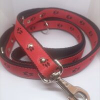 Smycz dla dużego psa podwójnie szyta przepinana 30 mm/250 cm