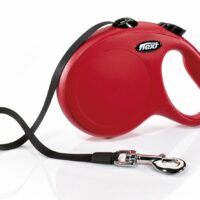 Smycz FLEXI New Classic L 5 m - 50 kg Czerwony