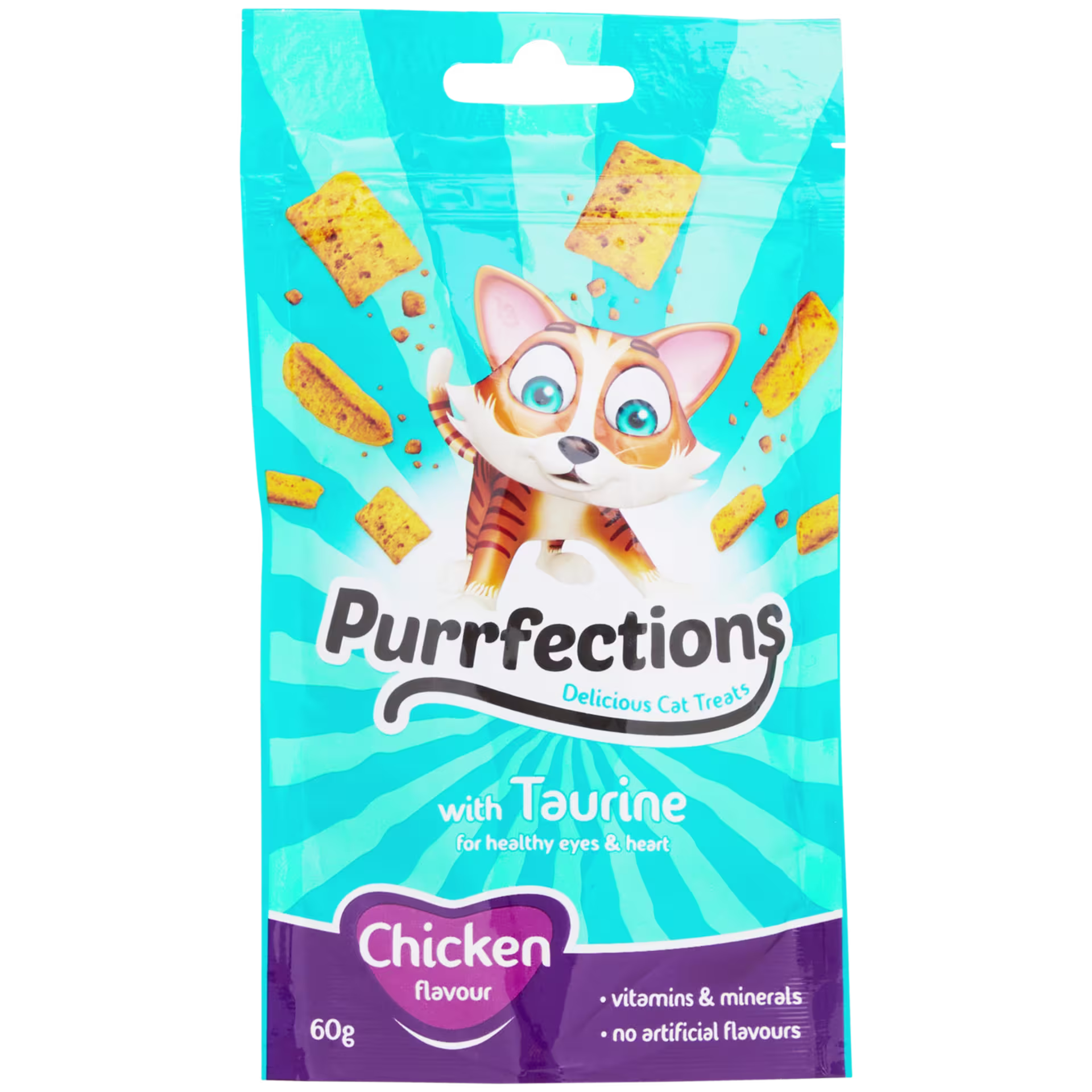 Kocie przekąski Purrfections 60 g kurczak