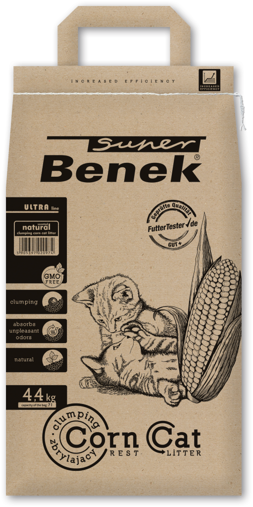 Super Benek Corn Classic Naturalny 5L zbrylający